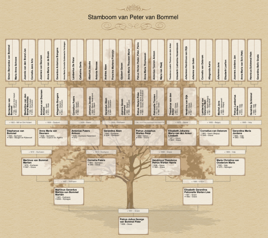 Stamboom - Bommeltje.nl